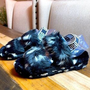 New UGG Women’s Oh Yeah Spots Slide Slipper Sandal